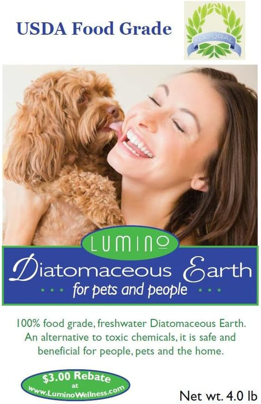 Lumino Wellness food grade diatomaceous earth
