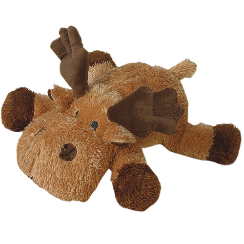 PetLou Colossals Moose Plush Dog Toy with Grunter and Squeaker