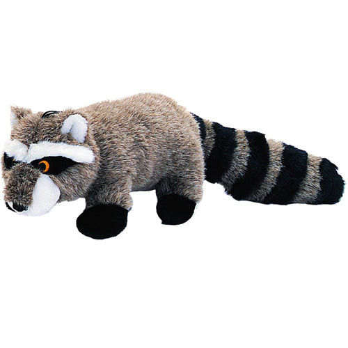 PetLou Raccoon Plush Dog Toy with Squeaker