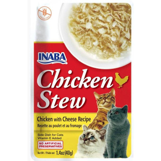 Inaba Chicken Stew Chicken with Cheese Recipe Side Dish for Cats-Cat-Inaba-1.4 oz-