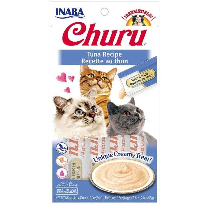 Inaba Churu Tuna Recipe Creamy Cat Treat-Cat-Inaba-4 count-