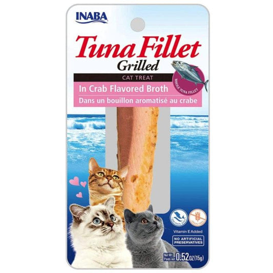 Inaba Tuna Fillet Grilled Cat Treat in Crab Flavored Broth-Animals & Pet Supplies-BimBimPet-