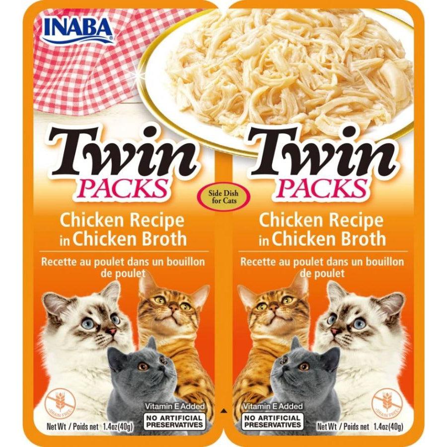 Inaba Twin Packs Chicken Recipe in Chicken Broth for Cats-Cat-Inaba-2 count-