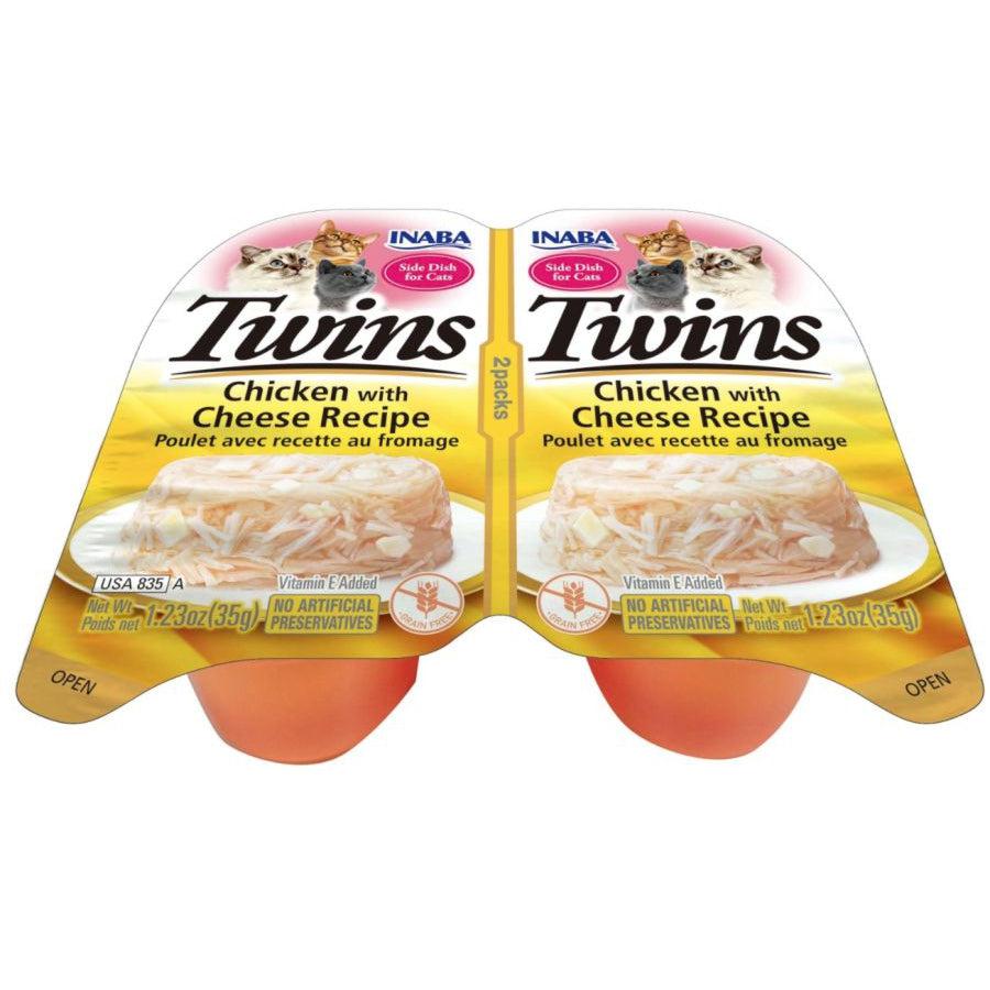 Inaba Twins Chicken with Cheese Recipe Side Dish for Cats-Cat-Inaba-2 count-