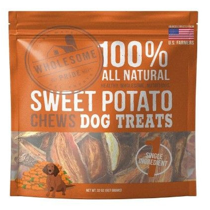 Wholesome Pride Sweet Potato Chews Dog Treats-Animals & Pet Supplies-BimBimPet-