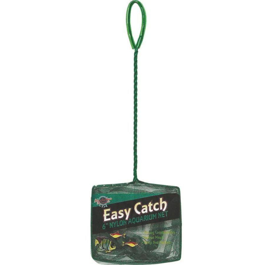 Blue Ribbon Pet Easy Catch Coarse Nylon Aquarium Net-Fish-Blue Ribbon Pet-1 count (4"W Net)-