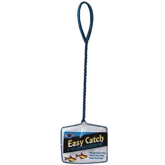 Blue Ribbon Pet Easy Catch Soft and Fine Nylon Aquarium Net-Fish-Blue Ribbon Pet-1 count (5"W Net)-