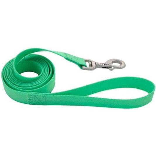 Coastal Pet Pro Waterproof Leash 3/4" x 6' Long Lime-Dog-Coastal Pet-1 count-