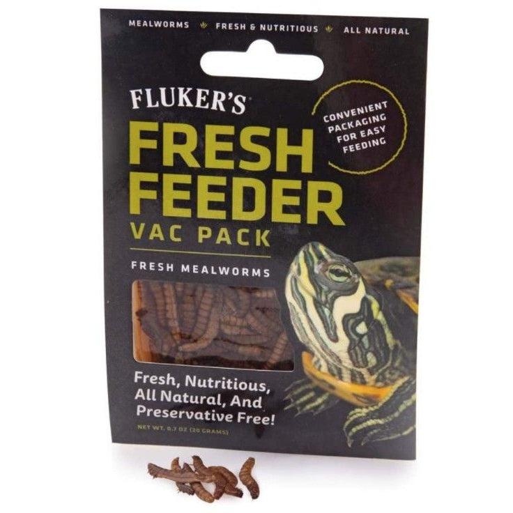 Flukers Mealworm Fresh Feeder Vac Pack-Reptile-Flukers-0.7 oz-