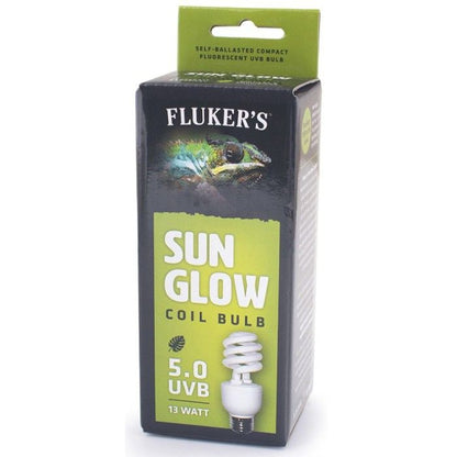 Flukers Sun Glow Tropical Fluorescent 5.0 UVB Bulb-Reptile-Flukers-13 watt-