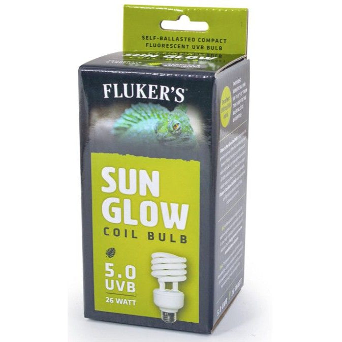 Flukers Sun Glow Tropical Fluorescent 5.0 UVB Bulb-Reptile-Flukers-26 watt-