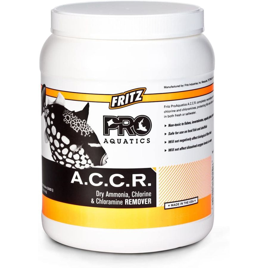 Fritz Aquatics Pro Aquatics A.C.C.R. Dry Ammonia, Chlorine and Chloramine Remover-Fish-Fritz Aquatics-4 lb-