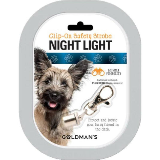 Goldmans Clip On Safety Strobe Night Light-Animals & Pet Supplies-BimBimPet-