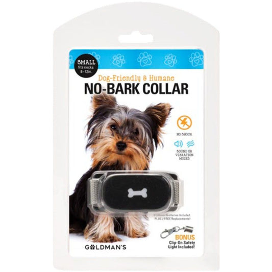 Goldmans No-Bark Collar Dog Friendly and Humane-Dog-Goldmans-Small - Necks 8-12"-
