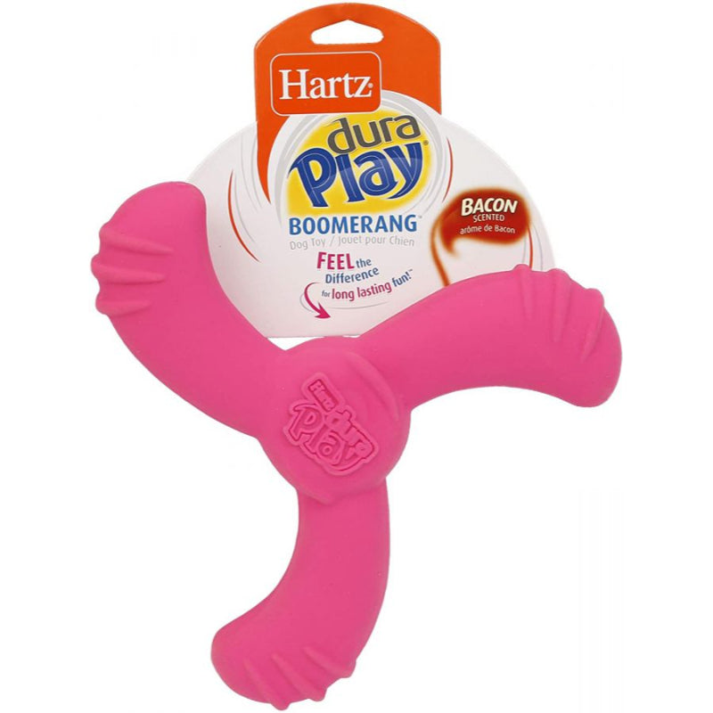 Hartz Dura Play Bacon Scented Boomerang Dog Toy-Animals & Pet Supplies-BimBimPet-