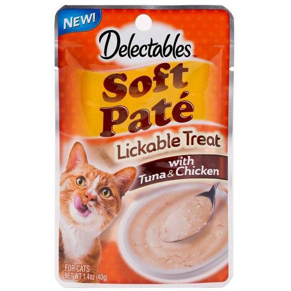 Hartz Soft Pate Lickable Treat for Cats Tuna and Chicken-Cat-Hartz-1.4 oz-