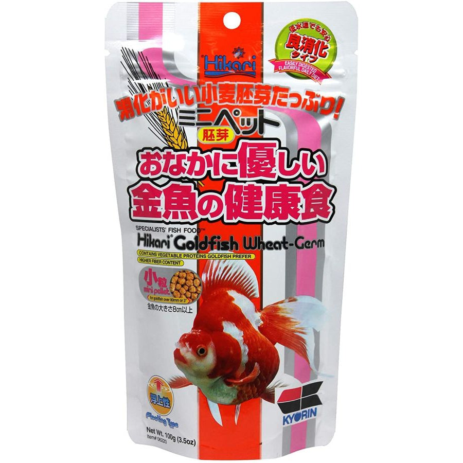 Hikari Goldfish Wheat Germ Mini Pellet-Fish-Hikari-3.5 oz-