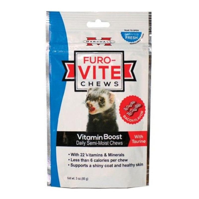 Marshall Furo-Vite Chews Vitamin Boost Daily Chews Bacon Flavor-Animals & Pet Supplies-BimBimPet-