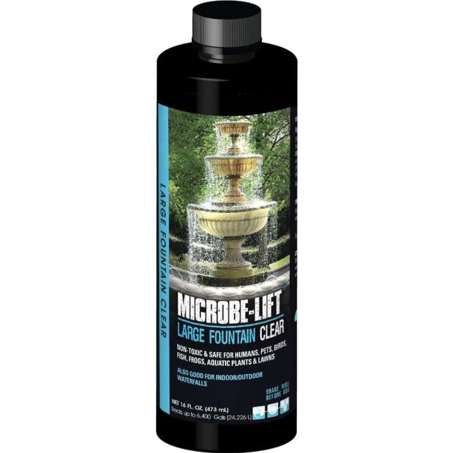 Microbe-Lift Large Fountain Clear-Fish-Microbe-Lift-16 oz-