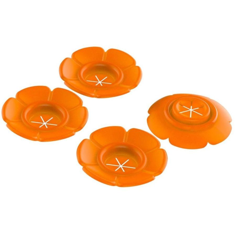 More Birds Replacment Orange Bee Guard for Oriole Feeder-Bird-More Birds-4 count-