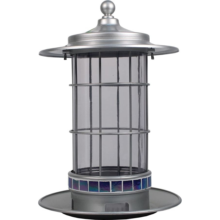 More Birds Trellis Lantern Wild Bird Seed Feeder-Bird-More Birds-2.5 lbs capacity-