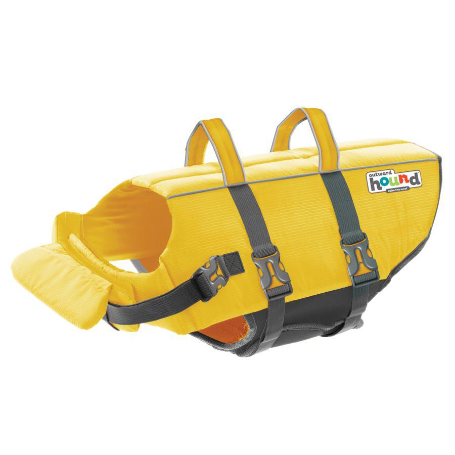 Outward Hound Granby Splash Yellow Dog Life Jacket-Dog-Outward Hound-X-Small girth 11-15"-