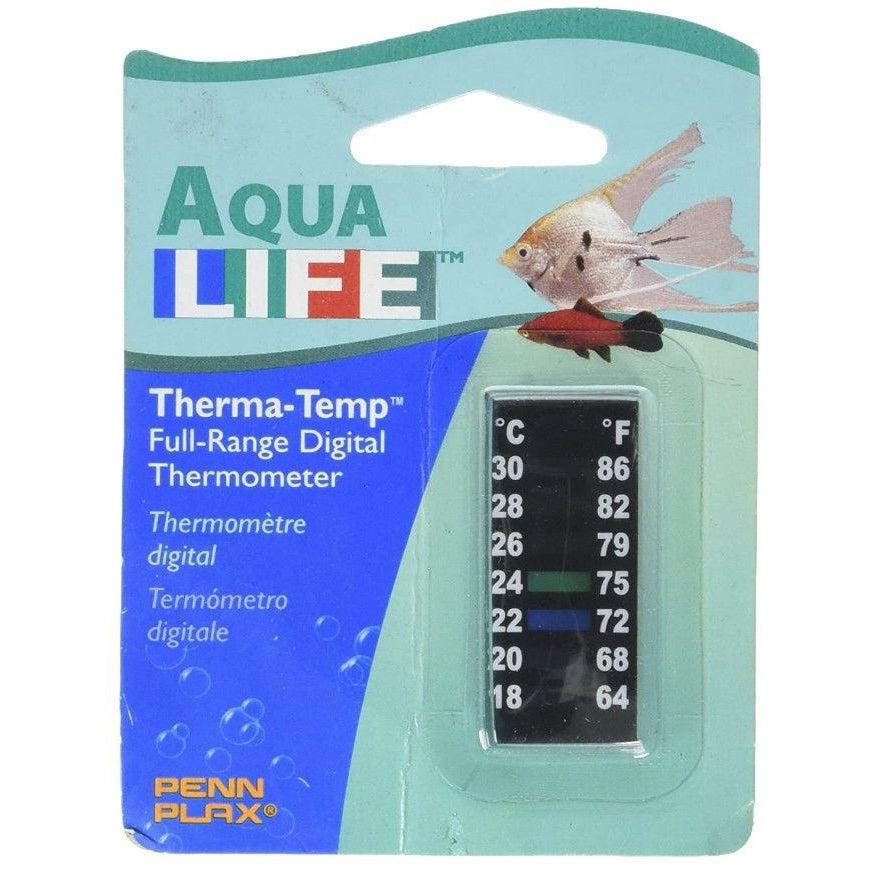 Penn Plax Digital Thermometer Small Strip 2"-Fish-Penn Plax-1 count-