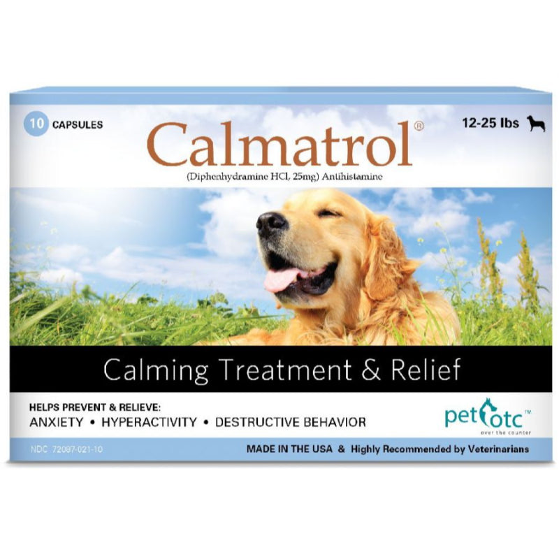 Pet OTC Calmatrol Anxiety and Hyperactivity Treatment for Dogs 12-25 lbs-Animals & Pet Supplies-BimBimPet-