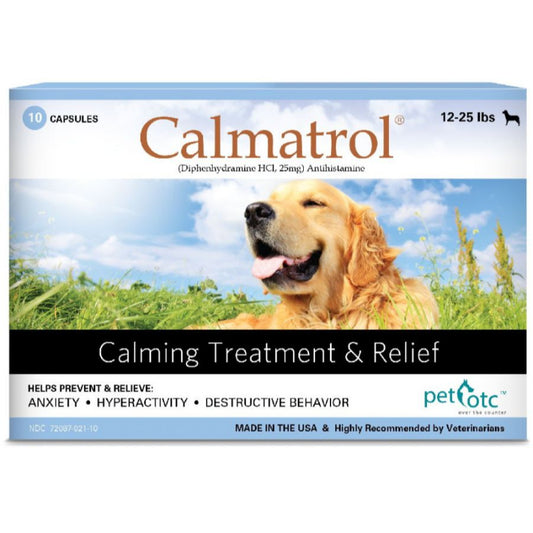 Pet OTC Calmatrol Anxiety and Hyperactivity Treatment for Dogs 12-25 lbs-Animals & Pet Supplies-BimBimPet-