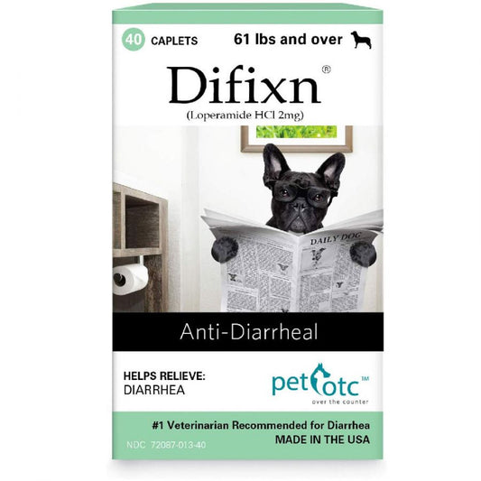 Pet OTC Difixn Anit-Diarrheal Treatment for Dogs 60+ lbs-Animals & Pet Supplies-BimBimPet-