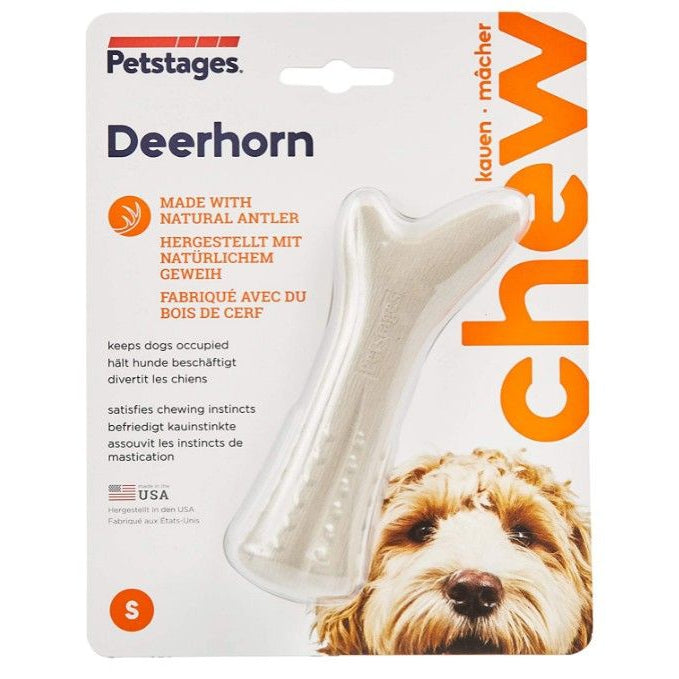 Petstages Deerhorn Natural Antler Chew for Dogs-Dog-Petstages-Small 1 count-