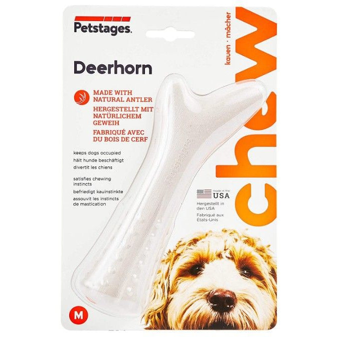 Petstages Deerhorn Natural Antler Chew for Dogs-Dog-Petstages-Medium 1 count-