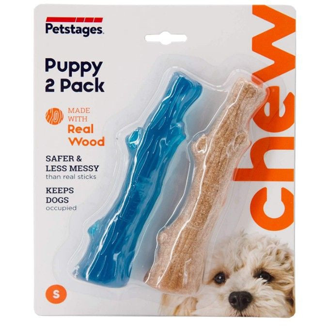 Petstages Dogwood Chew Stick Puppy Combo Small-Dog-Petstages-2 count-