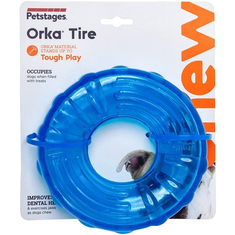 Petstages Orka Tire Treat Dispensing Chew Toy for Dogs-Dog-Petstages-1 count-