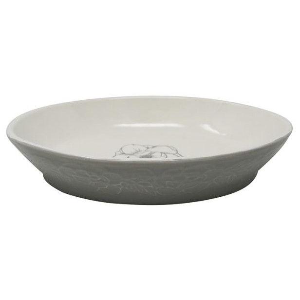 Pioneer Pet Ceramic Bowl Magnolia Oval 8.2" x 1.4"-Dog-Pioneer Pet-1 count-