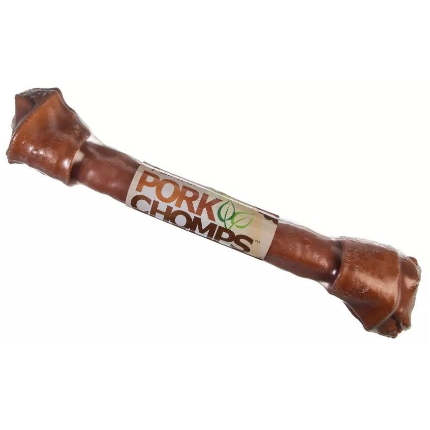 Pork Chomps Roasted Knot Bone 20" Dog Chew-Dog-Pork Chomps-1 count-