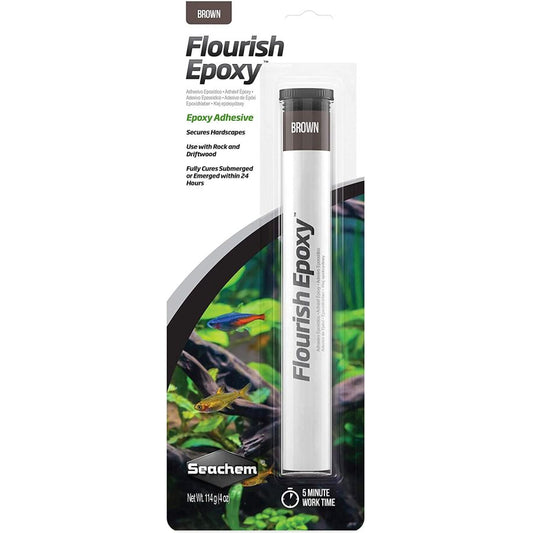 Seachem Flourish Epoxy Brown-Fish-Seachem-4 oz-