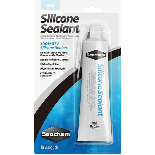 Seachem Silicone Sealant Clear-Fish-Seachem-3 oz-