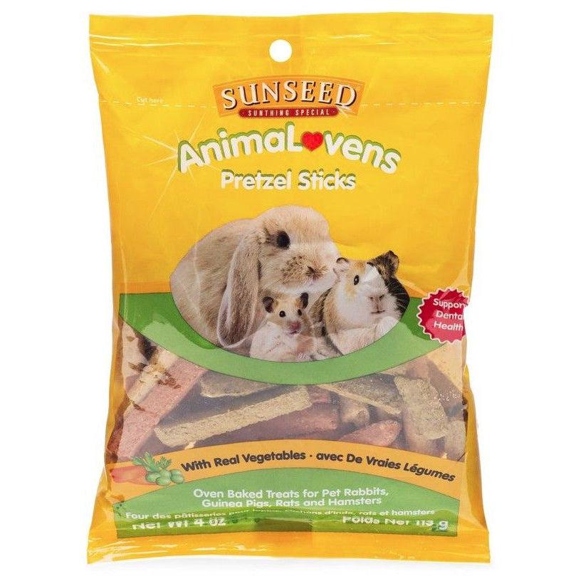 Sunseed AnimaLovens Pretzel Sticks for Small Animals-Small Pet-Sunseed-4 oz-