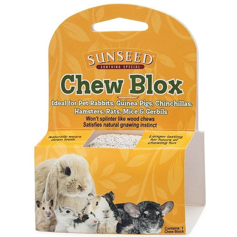 Sunseed Chew Blox for Small Animals-Small Pet-Sunseed-1 count-