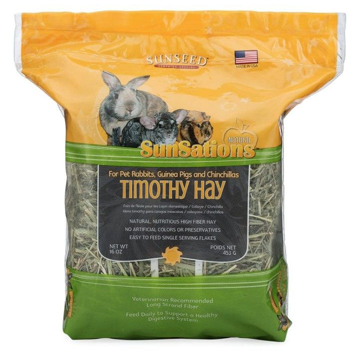 Sunseed SunSations Natural Timothy Hay-Small Pet-Sunseed-16 oz-