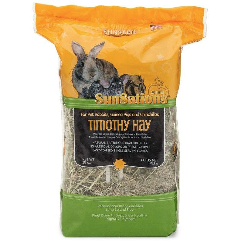 Sunseed SunSations Natural Timothy Hay-Small Pet-Sunseed-28 oz-