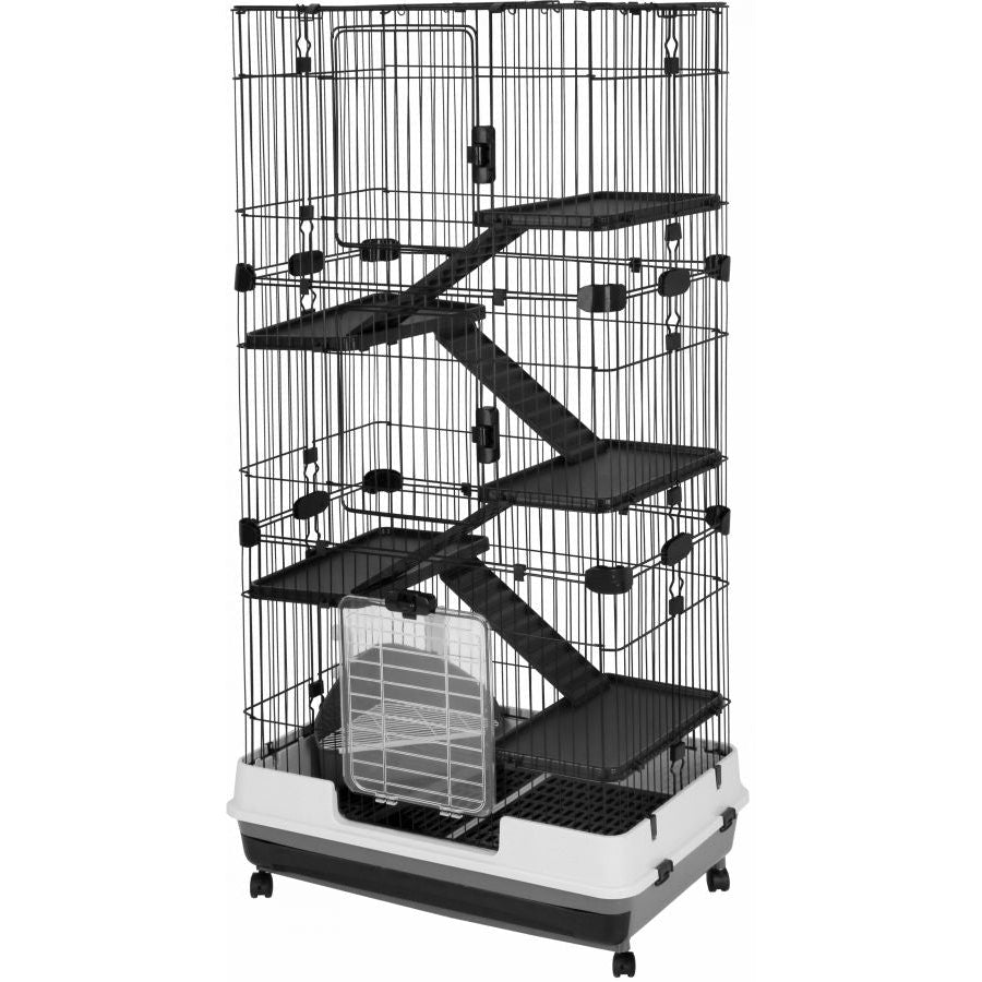 AE Cage Company Nibbles Deluxe 6 Level Small Animal Cage 32"L x 21"W x 60"H-Small Pet-AE Cage Company-1 count-