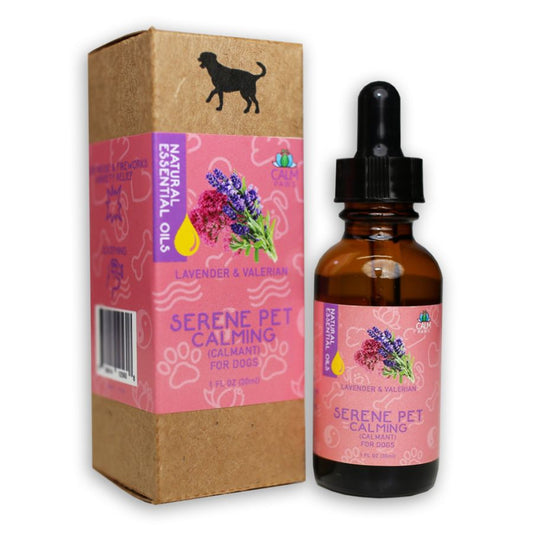 Calm Paws Serene Pet Lavender and Valerian Calming Essential Oil for Dogs-Dog-Calm Paws-1 oz-