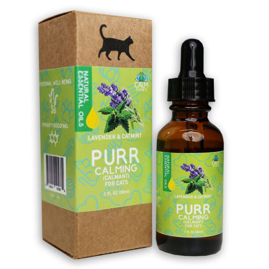 Calm Paws Purr Lavender and Catmint Calming Essential Oil for Cats-Animals & Pet Supplies-BimBimPet-