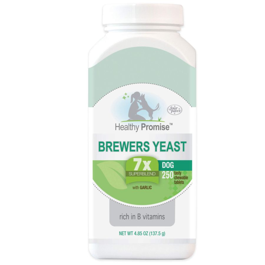 Four Paws Healthy Promise Brewers Yeast Supplement for Dogs-Cat-Four Paws-250 count-