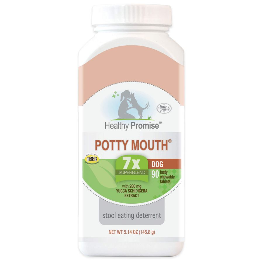 Four Paws Healthy Promise Potty Mouth Supplement for Dogs-Dog-Four Paws-90 count-