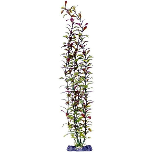 Penn Plax Sinkers Blooming Ludwigia Aquarium Plant Red-Fish-Penn Plax-18" tall-