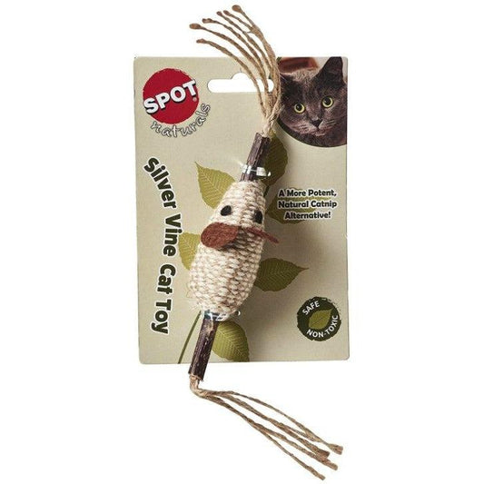 Spot Silver Vine Cord and Stick Cat Toy Assorted Styles-Cat-Spot-1 count-