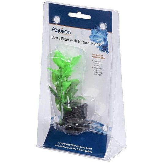 Aqueon Betta Filter with Natural Plant-Fish-Aqueon-1 count-